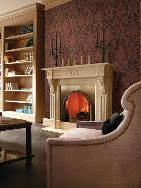 Brewster Home Fashions Fairwinds Studio Piazza 290-50001 Brick Wallpaper