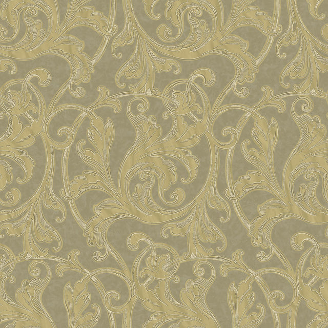 Brewster Home Fashions Fairwinds Studio Piazza 290-50407 Gold Wallpaper
