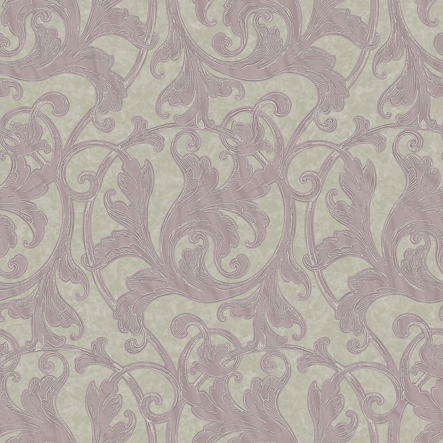 Brewster Home Fashions Fairwinds Studio Piazza 290-50409 Purple Wallpaper