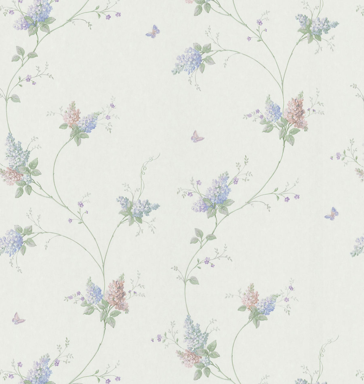Brewster Home Fashions 402-45163 Purple Sidewall