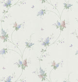 Brewster Home Fashions 402-45163 Purple Sidewall