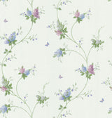 Brewster Home Fashions 402-45165 Purple Sidewall