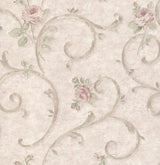 Brewster Home Fashions 402-63714 Pink Sidewall