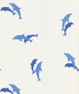 Brewster Home Fashions 402-63870 Blue Sidewall