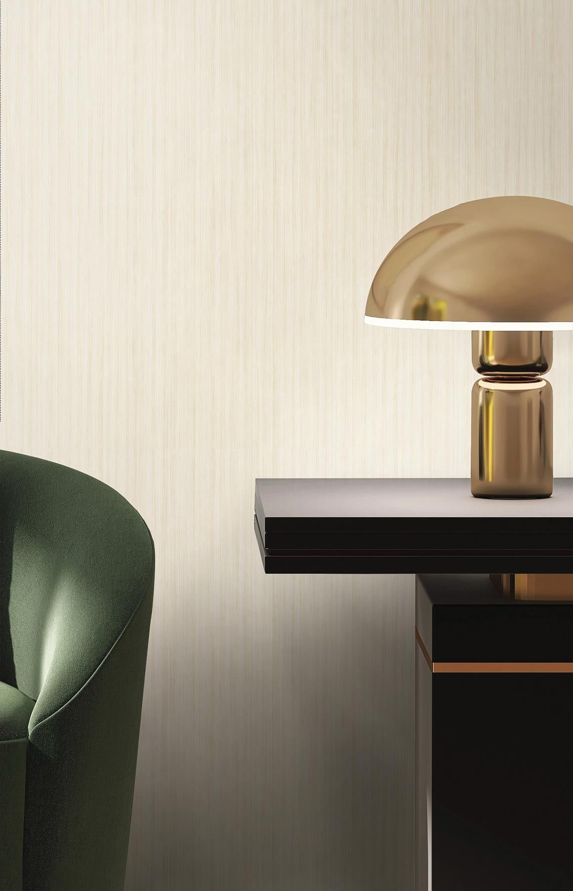 Brewster Home Fashions Warner Dimensional Accents Stripes Ivory Wallpaper