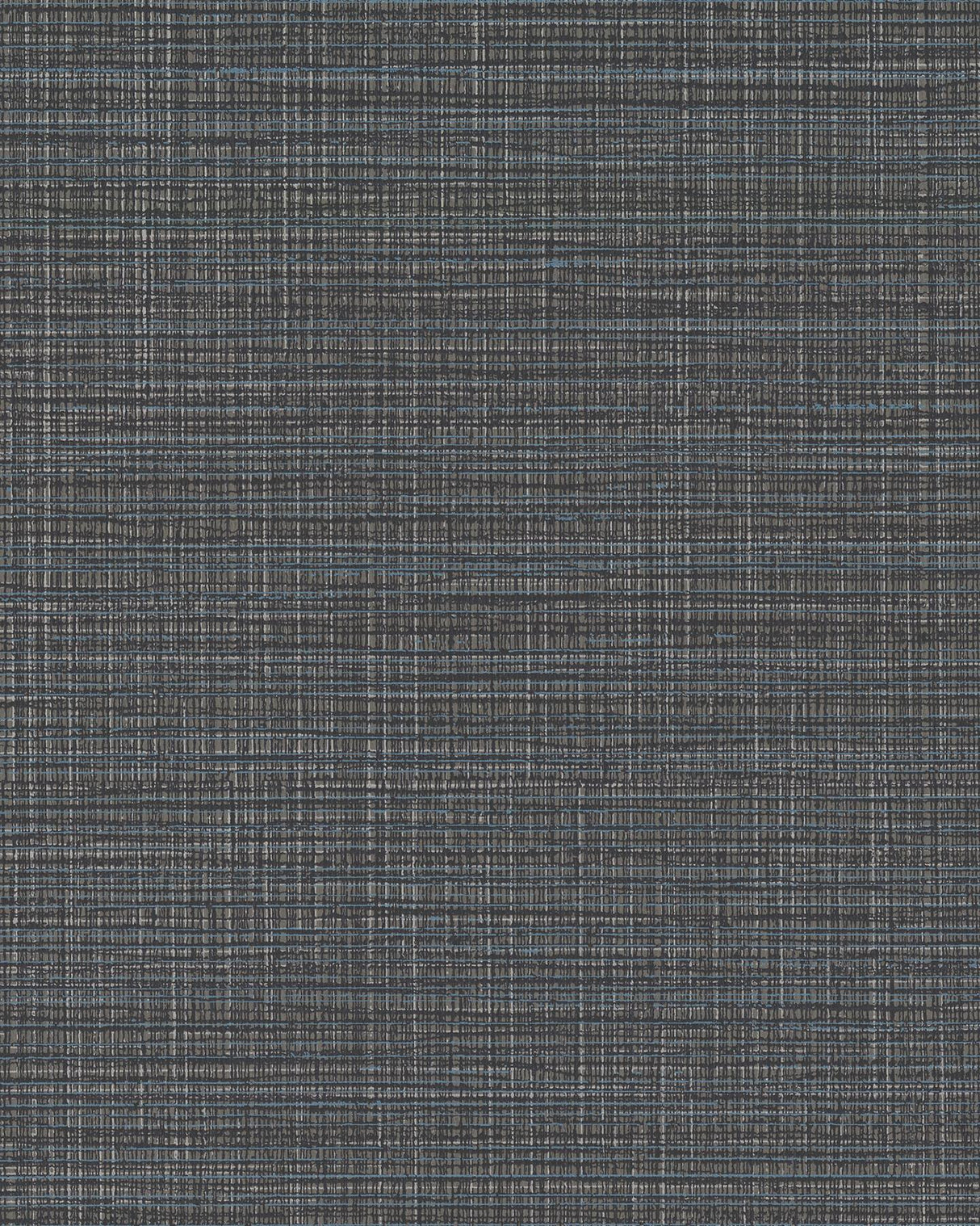 Brewster Home Fashions Warner Dimensional Accents Fabric & Woven Textures Charcoal Wallpaper