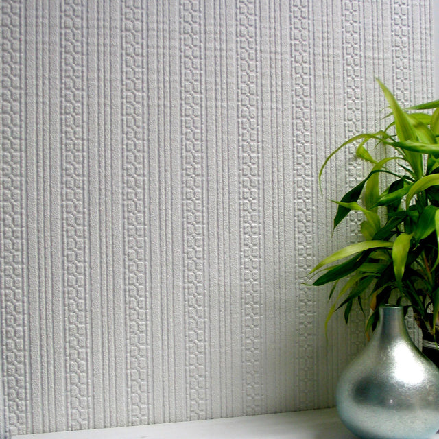 Brewster Home Fashions Brewster Anaglypta X RD916 Paintable Wallpaper