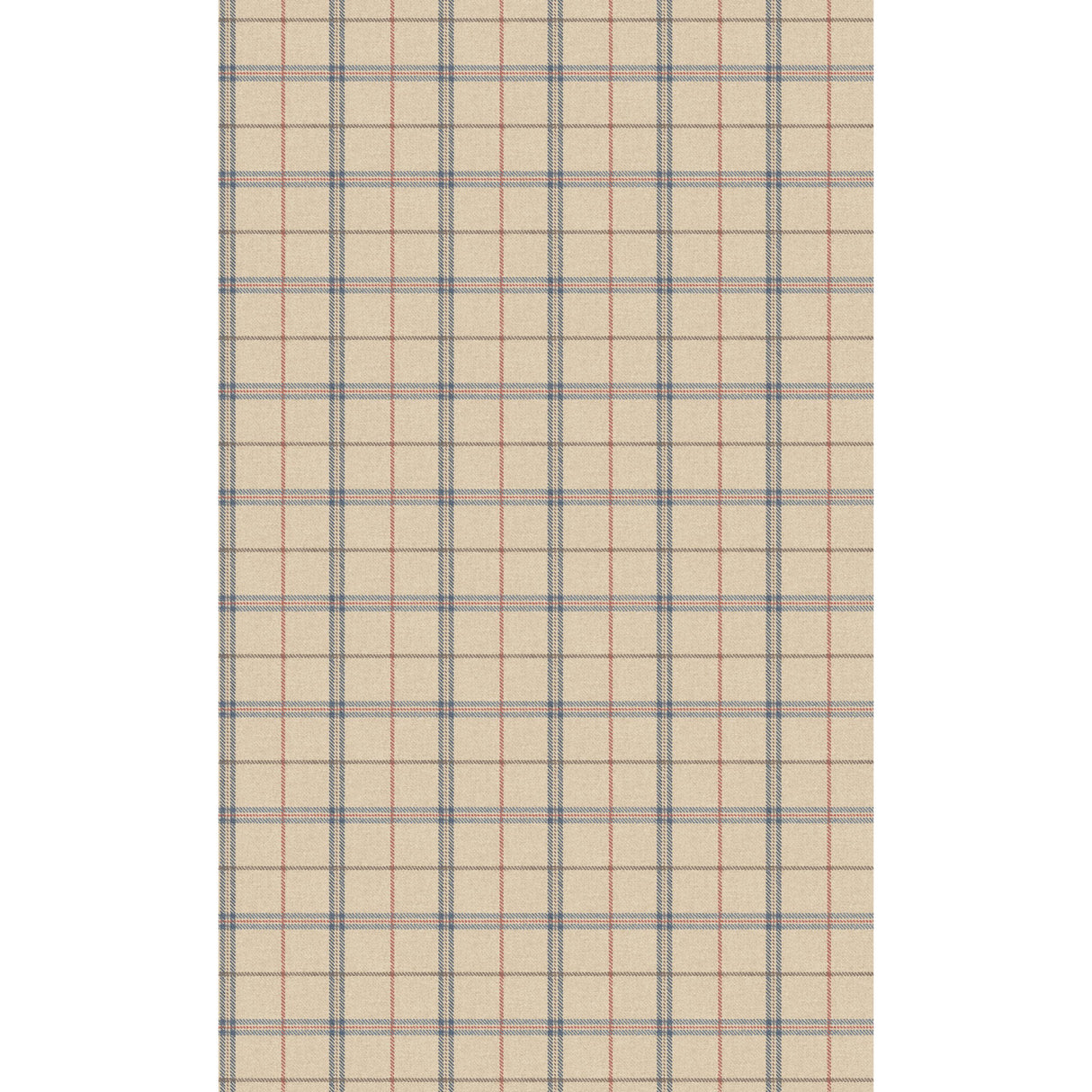 Mulberry ISLAY BLUE/RED Wallpaper