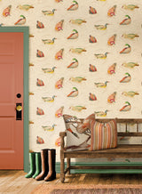 Mulberry DUCK POND JEWEL Wallpaper