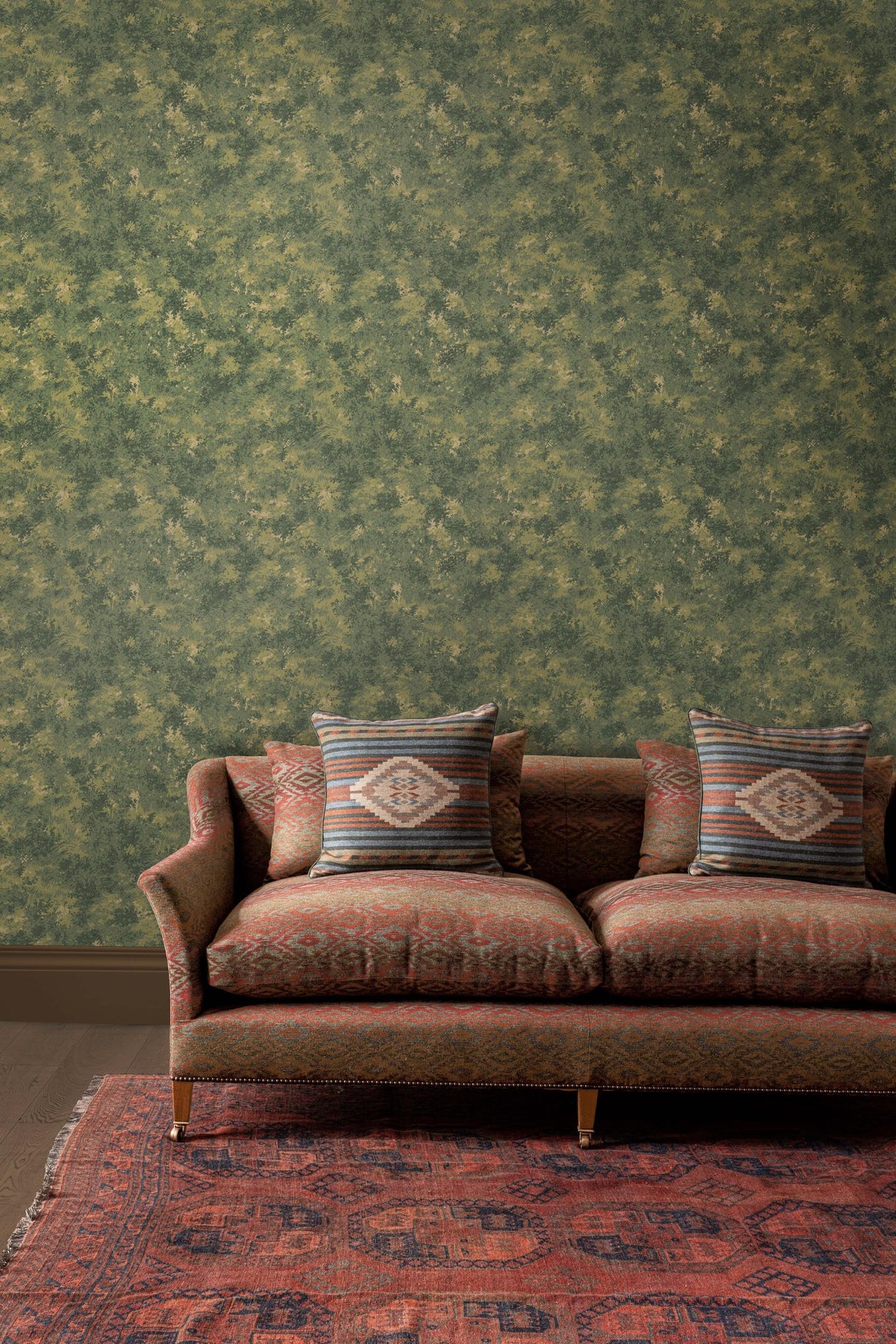 Mulberry MULBERRY FOREST EMERALD Wallpaper
