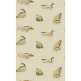 Mulberry DUCK POND EMERALD/STONE Wallpaper