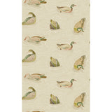 Mulberry DUCK POND EMERALD/STONE Wallpaper