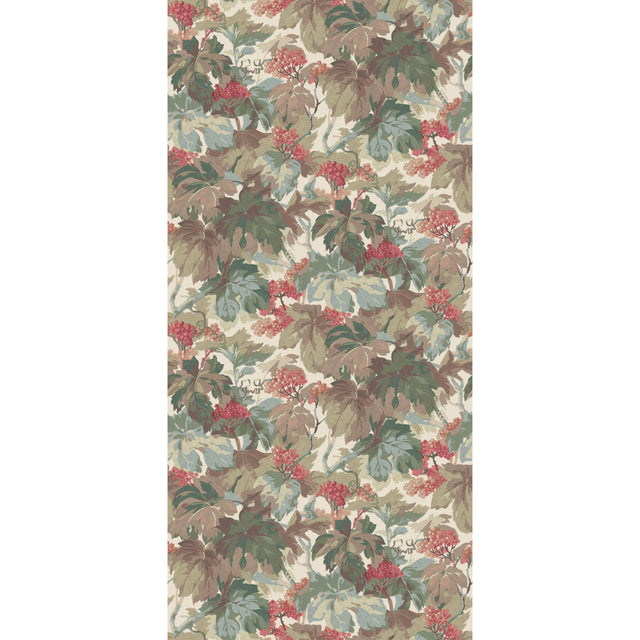 Mulberry COUNTRY WALK TEAL/ROSE Wallpaper