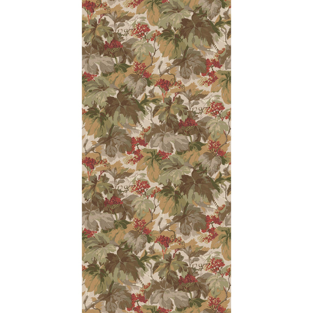 Mulberry COUNTRY WALK RED/GREEN Wallpaper