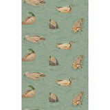 Mulberry DUCK POND TEAL Wallpaper