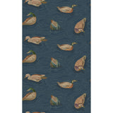 Mulberry DUCK POND INDIGO Wallpaper