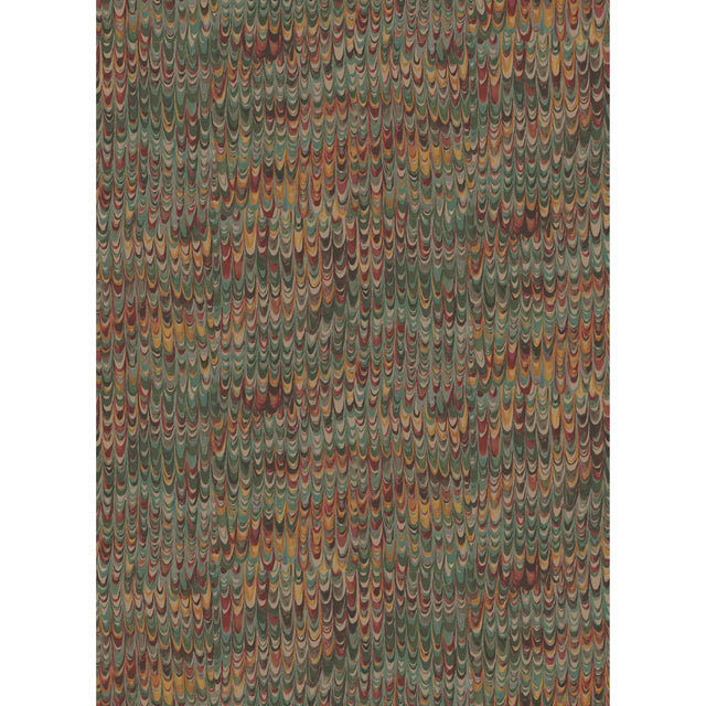 Mulberry END PAPER RED/GREEN Wallpaper