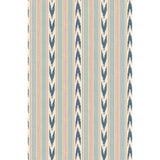 Mulberry NEWPORT STRIPE BLUE/RED Wallpaper