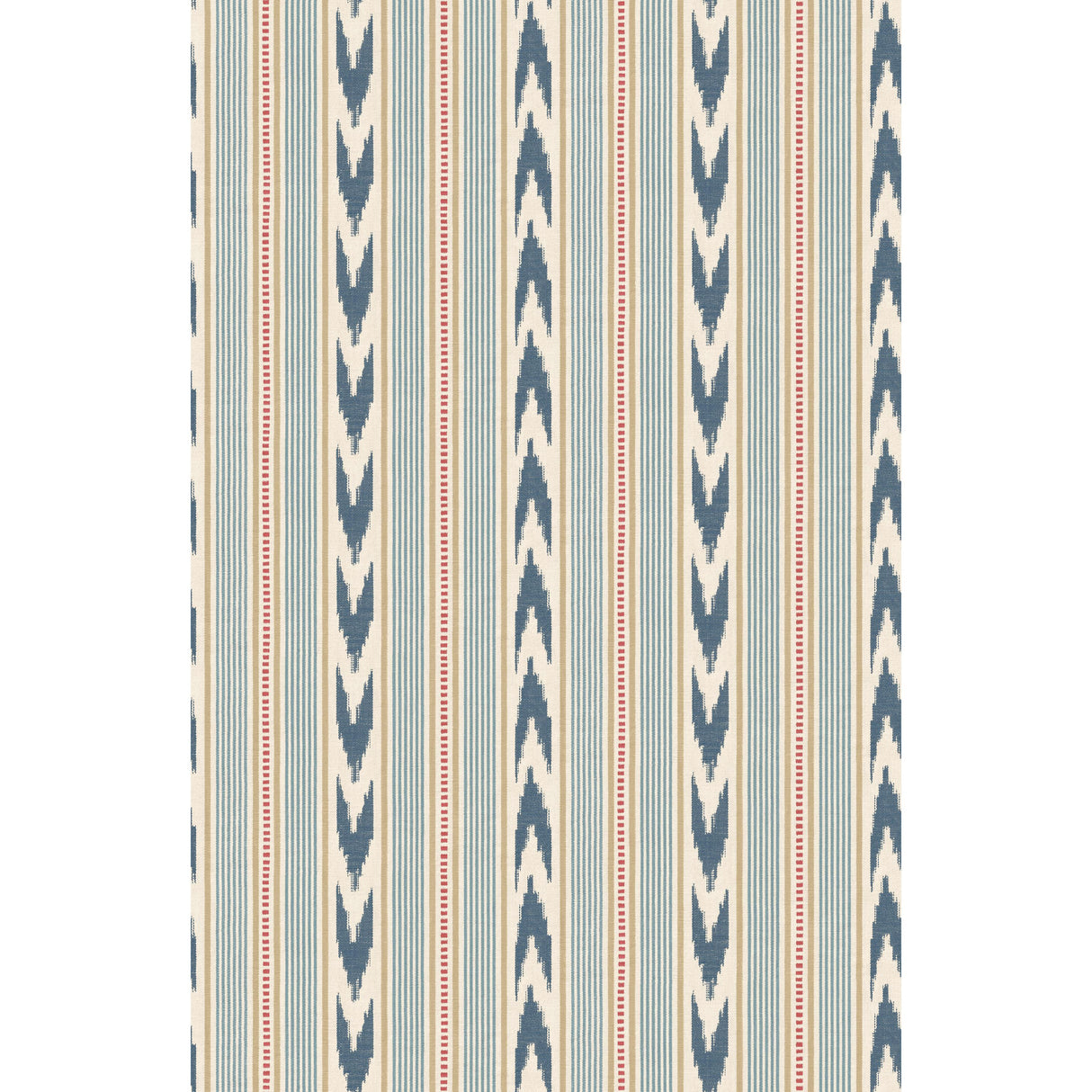 Mulberry NEWPORT STRIPE BLUE/RED Wallpaper