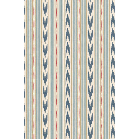 Mulberry NEWPORT STRIPE BLUE/RED Wallpaper