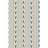 Mulberry NEWPORT STRIPE BLUE/RED Wallpaper