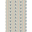 Mulberry NEWPORT STRIPE BLUE/RED Wallpaper