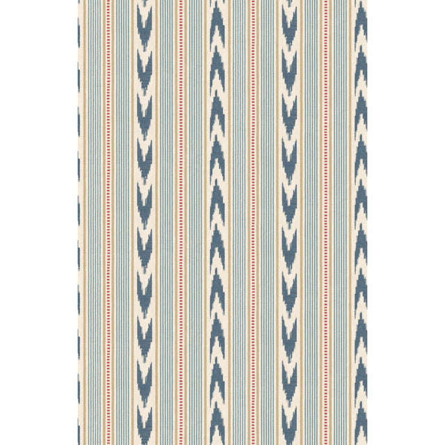 Mulberry NEWPORT STRIPE BLUE/RED Wallpaper