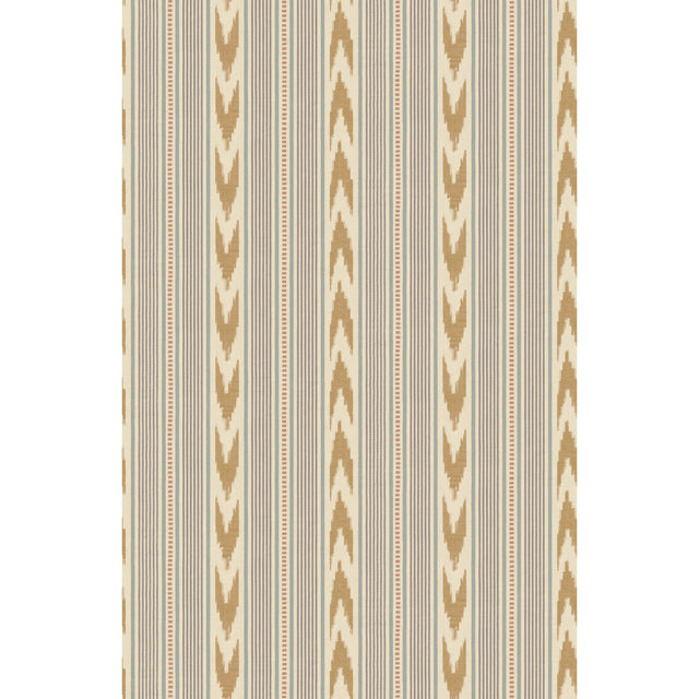 Mulberry NEWPORT STRIPE BLUE/SAND Wallpaper