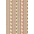 Mulberry NEWPORT STRIPE OLD RED/SAND Wallpaper