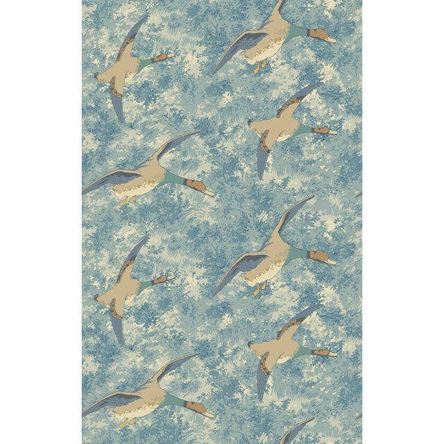 Mulberry FOREST DUCKS BLUE Wallpaper