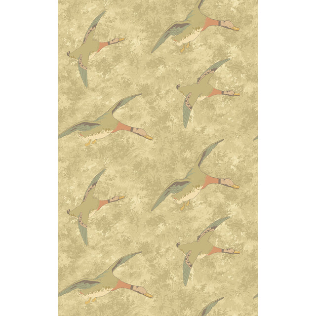 Mulberry FOREST DUCKS PARCHMENT Wallpaper