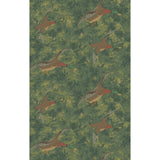 Mulberry FOREST DUCKS EMERALD Wallpaper