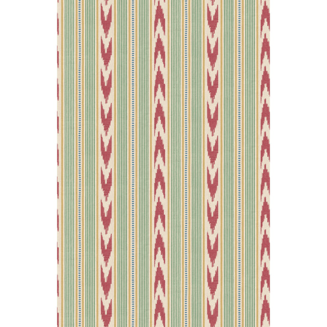 Mulberry NEWPORT STRIPE RED/GREEN Wallpaper