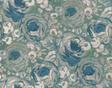 Lee Jofa ORCHARD PAPER AQUA/STONE Wallpaper