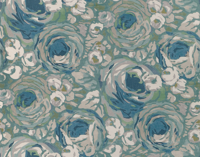 Lee Jofa ORCHARD PAPER AQUA/STONE Wallpaper