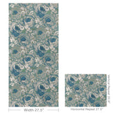 Lee Jofa ORCHARD PAPER AQUA/STONE Wallpaper