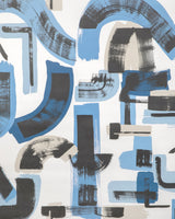 Lee Jofa BLEECKER PAPER CAPRI/NAVY Wallpaper