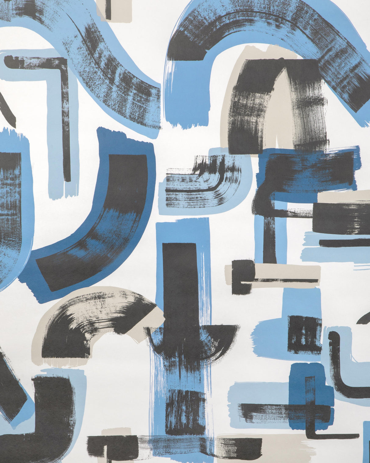 Lee Jofa BLEECKER PAPER CAPRI/NAVY Wallpaper