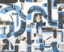 Lee Jofa BLEECKER PAPER CAPRI/NAVY Wallpaper