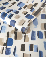 Lee Jofa BOND PAPER BLUE Wallpaper