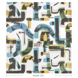 Lee Jofa BLEECKER PAPER LAKE/FERN Wallpaper