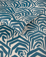 Lee Jofa GREENE PAPER BLUE Wallpaper