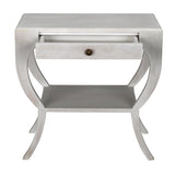 NOIR Maude Side Table White Wash