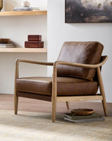 Surya Gaviota BOGV-002 32"H x 32"W x 34"D Accent Chair