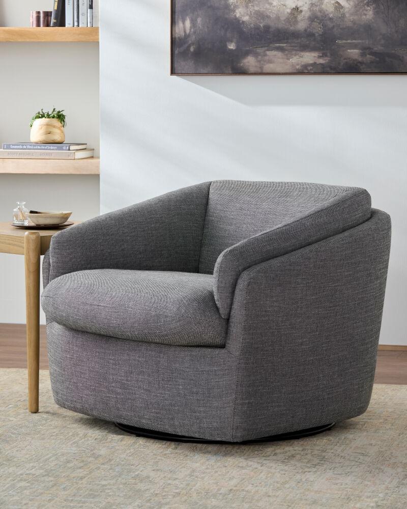 Surya Torrey BOTR-001 29"H x 38"W x 34"D Accent Chair