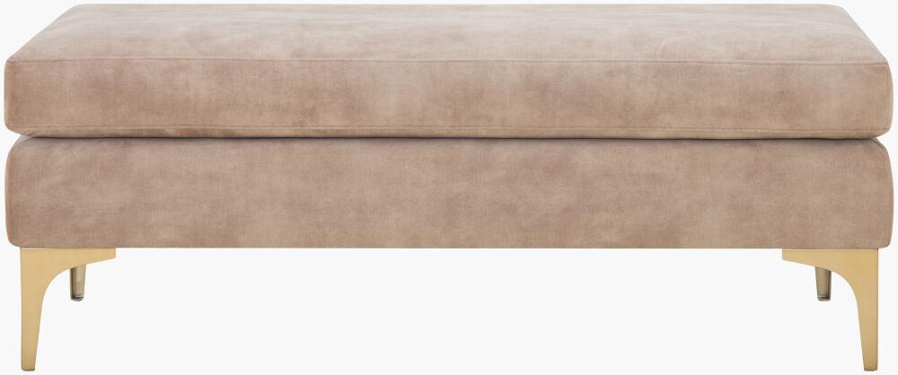Livabliss Benjamin GABJ-001 18"H x 47"W x 24"D Bench/Ottoman/Stool