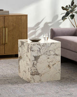Livabliss Taryn GATN-001 21"H x 18"W x 18"D Accent Table