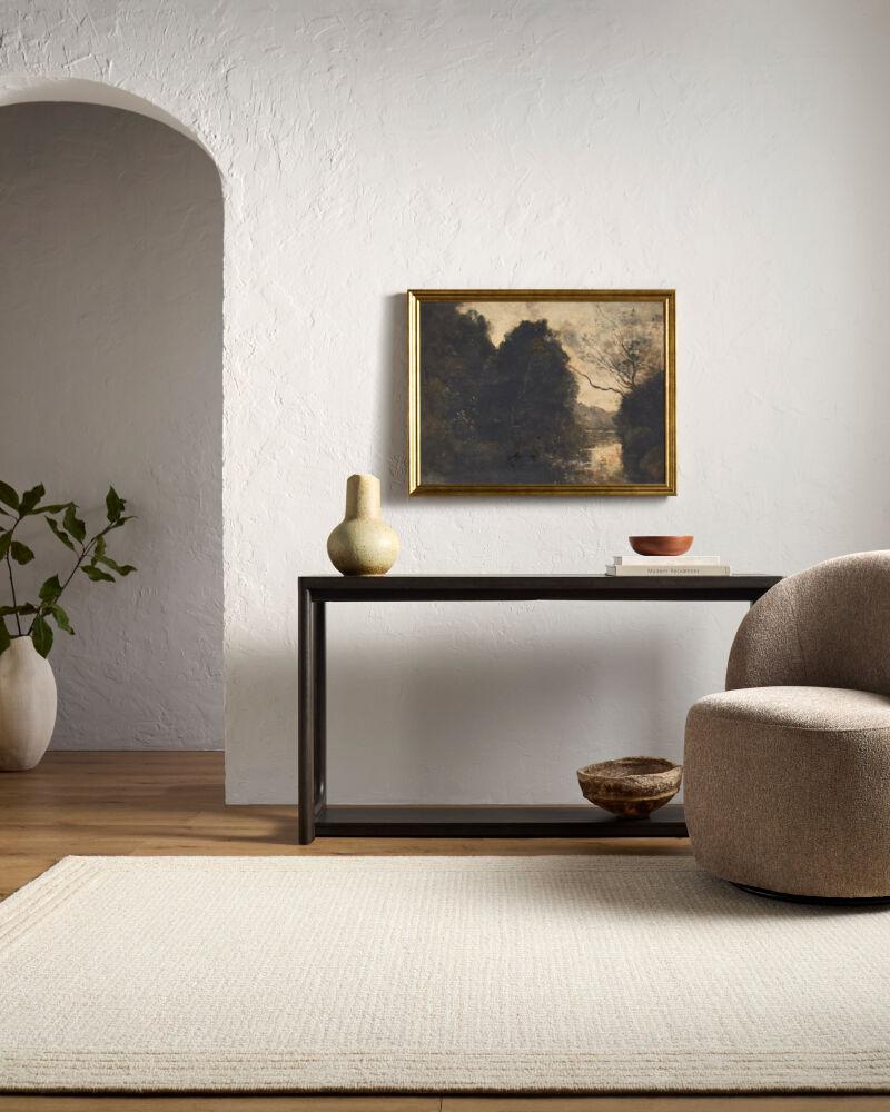 Surya Kamise KME-002 30"H x 31"W x 32"D Accent Chair