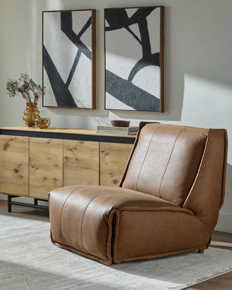Surya Safoga SAFG-001 36"H x 35"W x 41"D Accent Chair