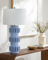 Livabliss Bute BUT-001 34"H x 17"W x 17"D Table Lighting